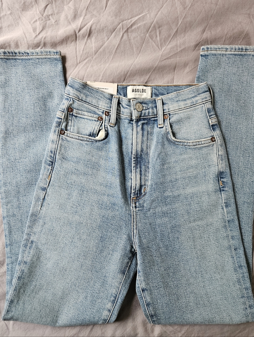 Agolde Pinched Waist Ultra High Rise Skinny Jeans NWTs- Size 23
